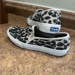 Keds Women's Black and White Slip-On Shoes